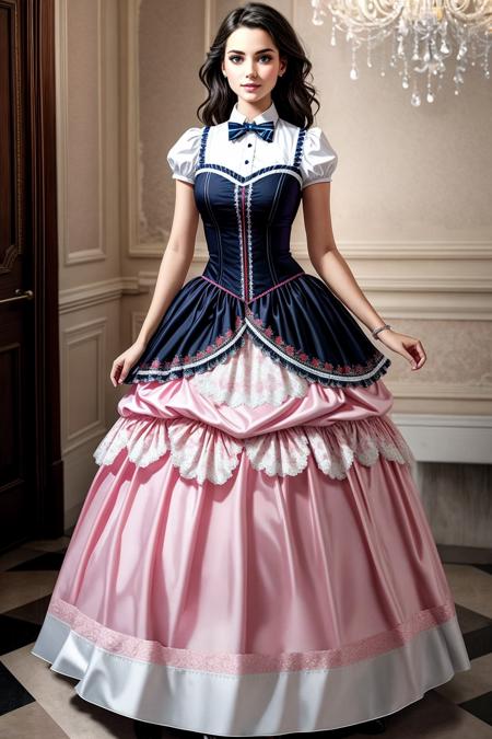 12988-3969771376-((Masterpiece, best quality)), _ballgown,edgPreppy,edgPreppy, a woman in a ([set of edgPreppy clothes,blazer_ballgown,ribbons,fr.png